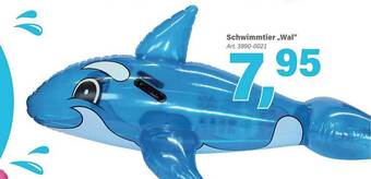 Schleudermaxx Schwimmtier „wal” Angebot