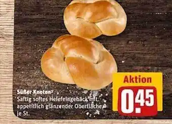 REWE Süßer knoten Angebot