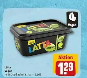 REWE Lätta vegan Angebot