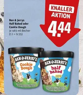 REWE Ben & jerry's half baked oder cookie dough Angebot