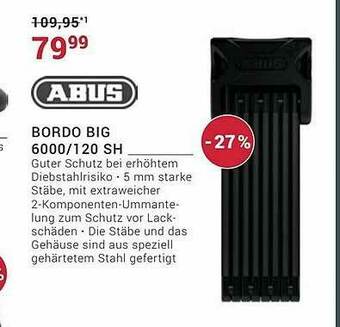 Fahrrad XXL Abus Bordo Big 6000.120 Sh Angebot