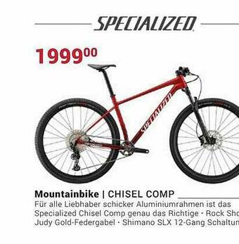 Fahrrad XXL Specialized Mountainbike Chisel Comp Angebot