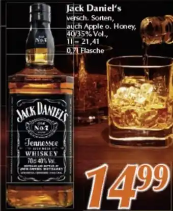 inkoop Jack Daniel's 0,7 L Flasche Angebot