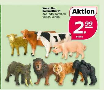 NETTO Wencolino Sammeltiere Angebot