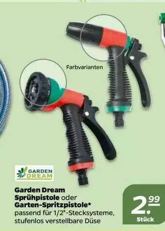 NETTO Garden Dream Sprühpistole Oder Garten-spritzpistole Angebot