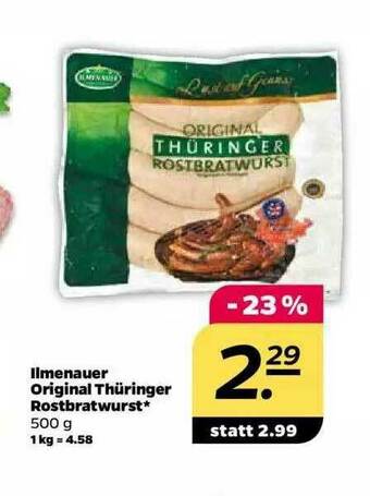 NETTO Llmenauer Original Thüringer Rostbratwurst Angebot