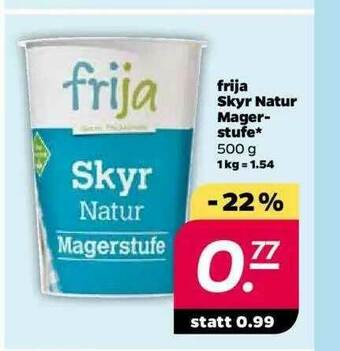 NETTO Frija Skyr Natur Mager- Stufe Angebot