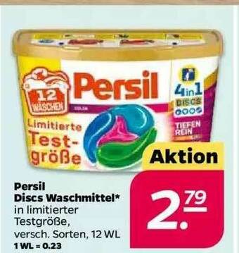 NETTO Persil Discs Waschmittel Angebot