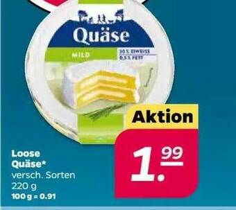 NETTO Loose Quäse Angebot