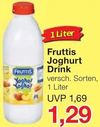 Jawoll Fruttis Joghurt Drink 1 Liter Angebot