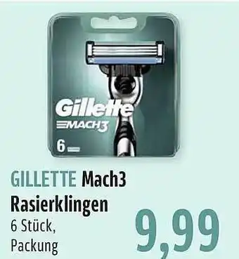 BUNGERT Gillette mach3 rasierklingen Angebot