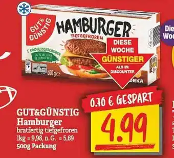 NP Discount Gut & günstig hamburger Angebot