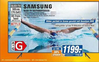 expert Octomedia Samsung Qled-tv Gq75q60tguxzg Angebot