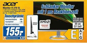 expert Techno Land Acer Monitor R 270 Si Angebot