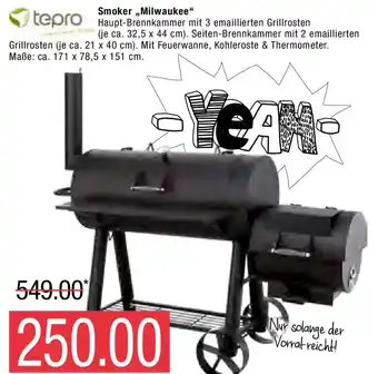 Marktkauf Tepro Smoker ,,Milwaukee" Angebot