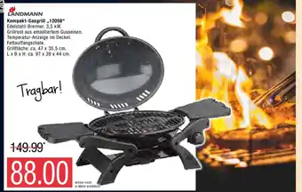 Marktkauf Landmann Kompakt Gasgrill ,,12058" Angebot