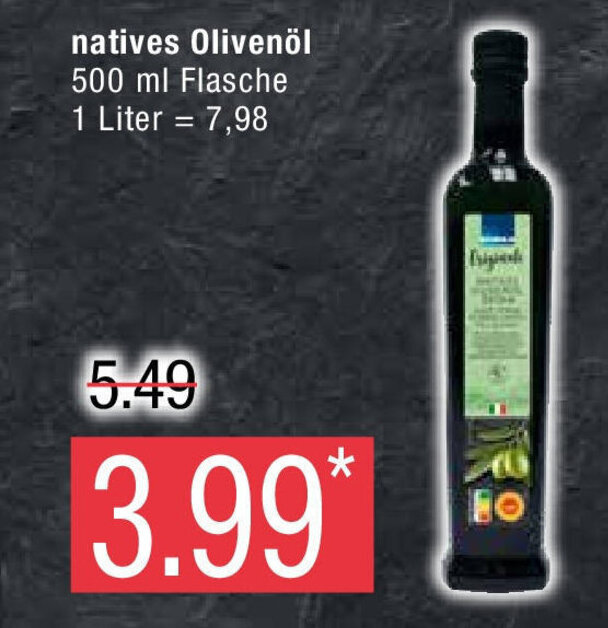 Edeka Originale Natives Olivenol 500ml Angebot bei Marktkauf