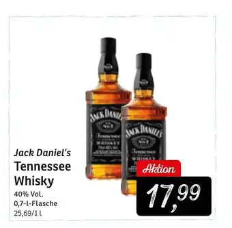 KONSUM Jack daniel's tennessee whisky Angebot