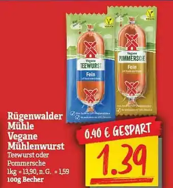 NP Discount Rügenwalder mühle vegane mühlenwurst Angebot