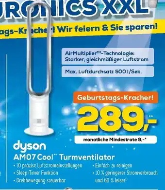 Euronics XXL Dyson AM07 Cool Turmventilator Angebot