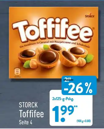 Aldi Nord Storck Toffifee 2x125 g Angebot