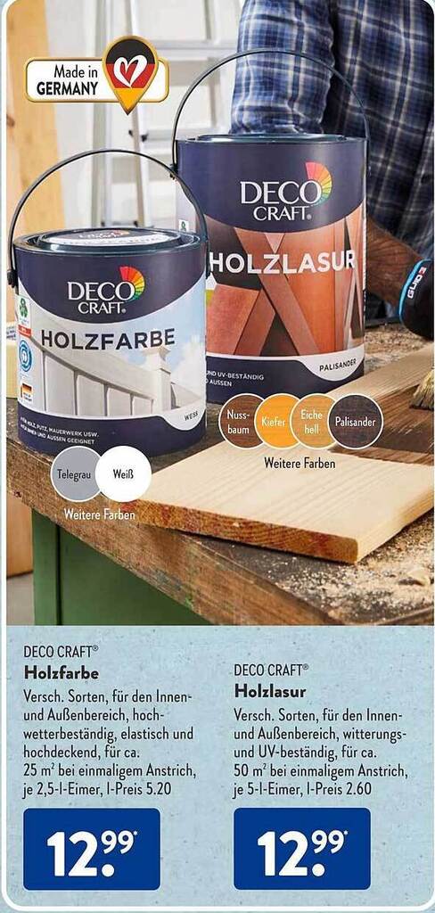 Fabelhafte Aldi Holzlasur Test Ebenbild