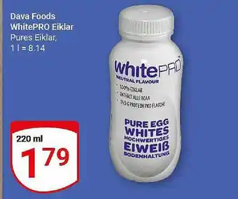 Globus Dava foods whitepro eiklar Angebot