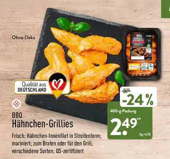 Aldi Nord BBQ Hähnchen Grillies 400g Angebot