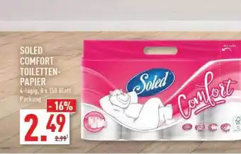 Marktkauf Soled comfort toilettenpapier Angebot