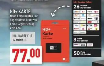 Marktkauf Hd+ karte Angebot