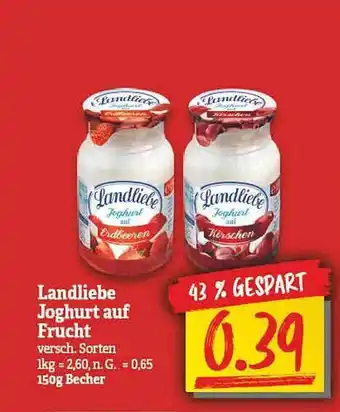 NP Discount Landliebe joghurt auf frucht Angebot