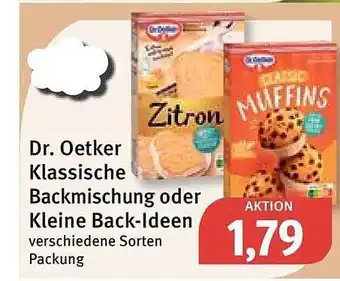 Feneberg Dr. oetker klassische backmischung oder kleine back-ideen Angebot