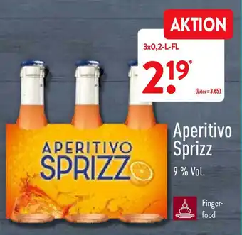 Aldi Nord Aperitivo Sprizz 3x0,2L Angebot