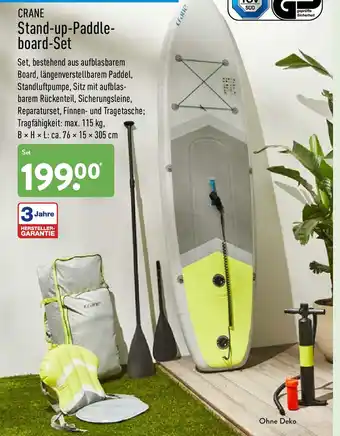 Aldi Nord Crane Stand Up Paddle board Set Angebot