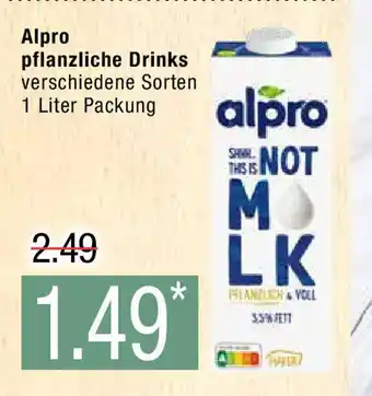 Marktkauf Alpro pflanzliche Drinks 1L Angebot