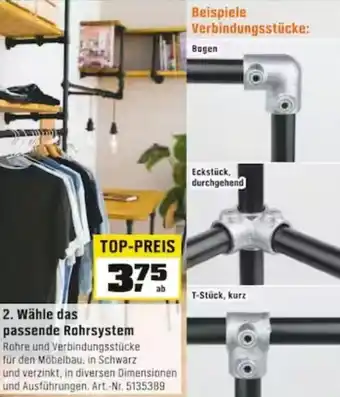 OBI Wähle das passende Rohrsystem Angebot