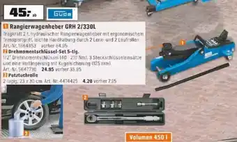 OBI Güde Rangierwagenheber GRH 2/330L Angebot