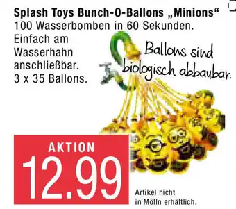 Marktkauf Splash Toys Bunch o Ballons ,,Minions" Angebot