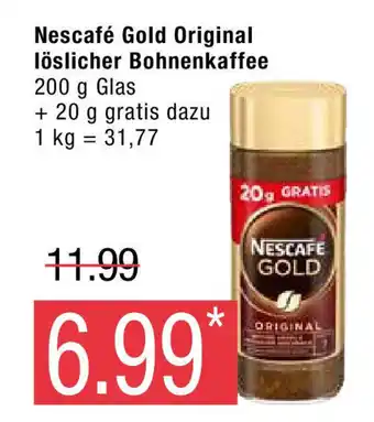 Marktkauf Nescafe Gold 200g Angebot