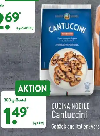 Aldi Nord Cucina Nobile Cantuccini 300g Angebot