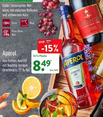 Aldi Nord Aperol 0,7L Angebot