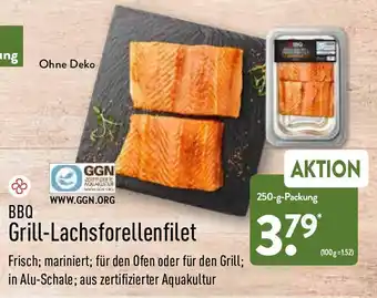 Aldi Nord BBQ Grill Lachsforellenfilet 250g Angebot