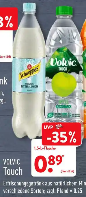 Aldi Nord Volvic Touch 1,5 L Angebot