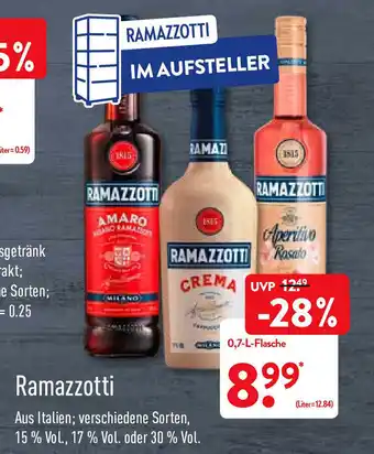 Aldi Nord Ramazzotti 0,7 L Angebot