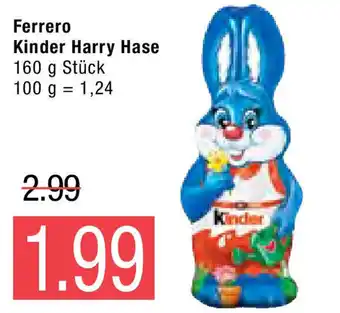 Marktkauf Ferrero Kinder Harry Hase 160g Angebot