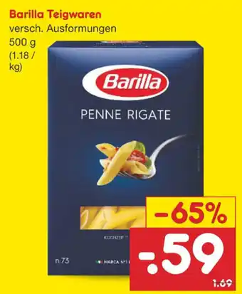 Netto Marken-Discount Barilla Teigwaren 500g Angebot