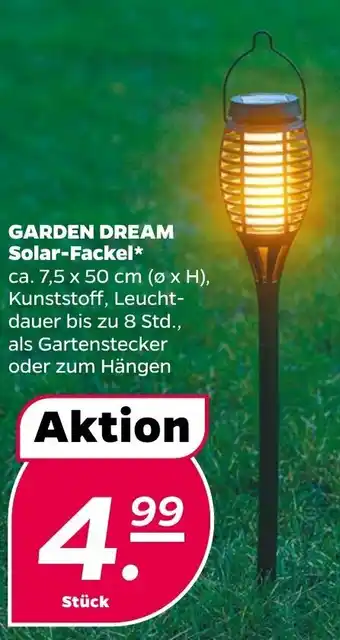 NETTO Garden Dream Solar Fackel Angebot