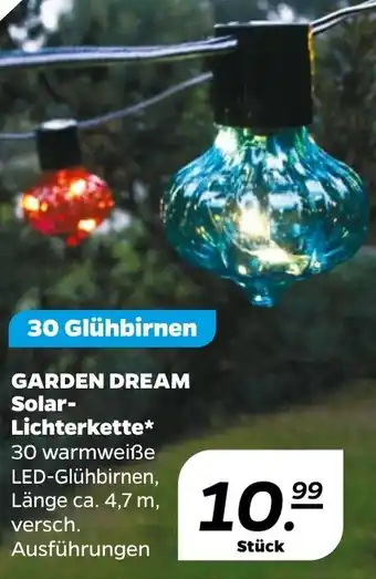 NETTO Garden Dream Solar Lichterkette Angebot