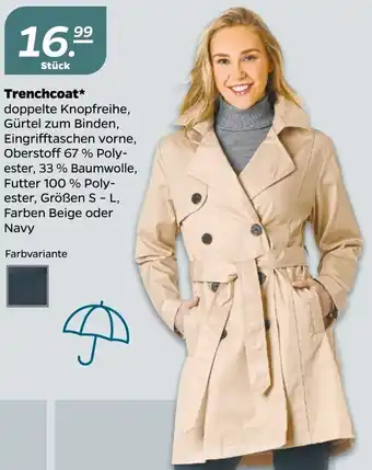 NETTO Trenchcoat Angebot