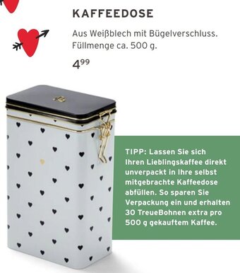Tchibo Kaffeedose Angebot